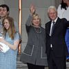 Chelsea Clinton Leaves Hospital With Baby Charlotte